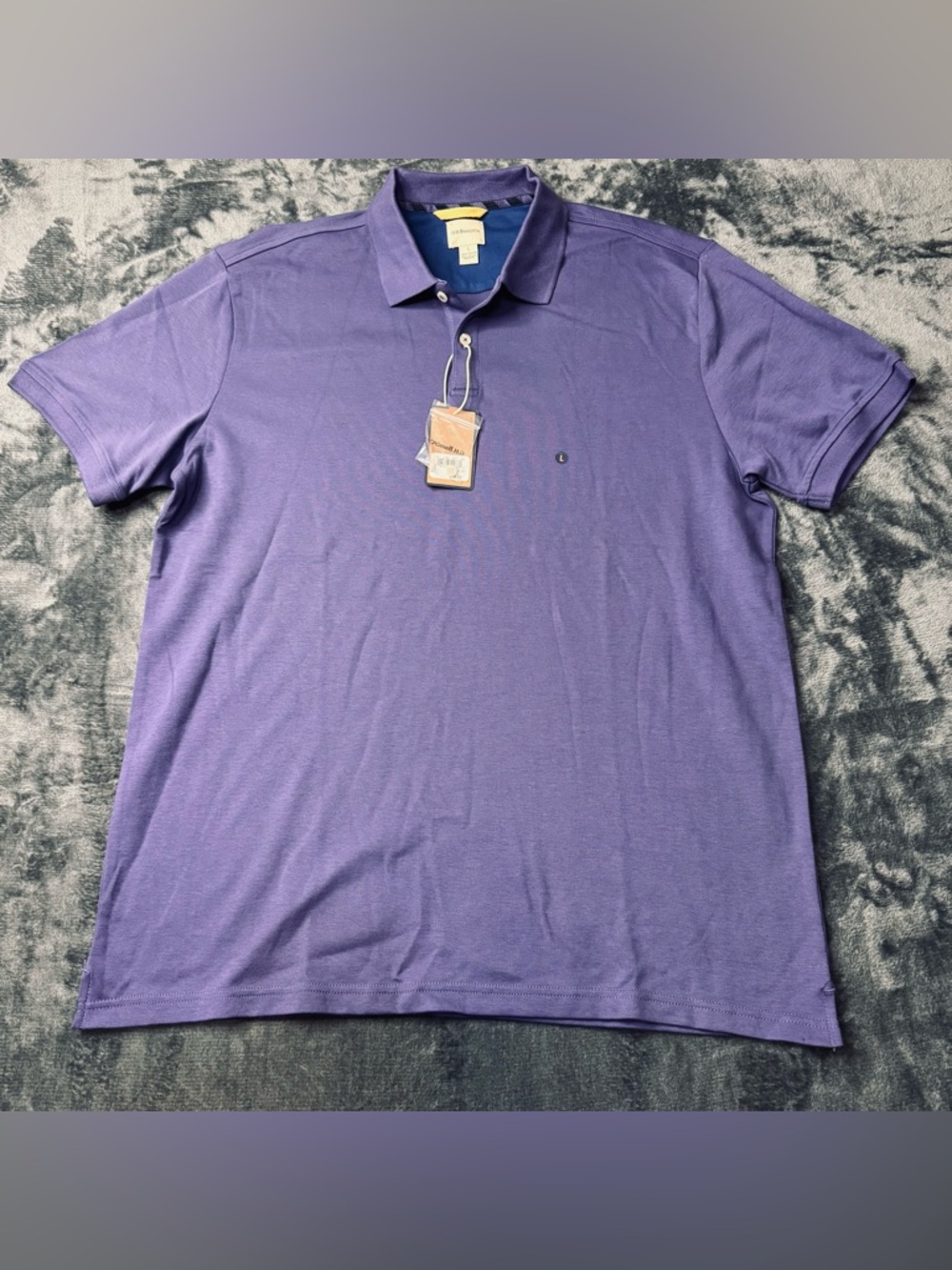 G.H. Bass & Co. Purple Short-Sleeve Polo